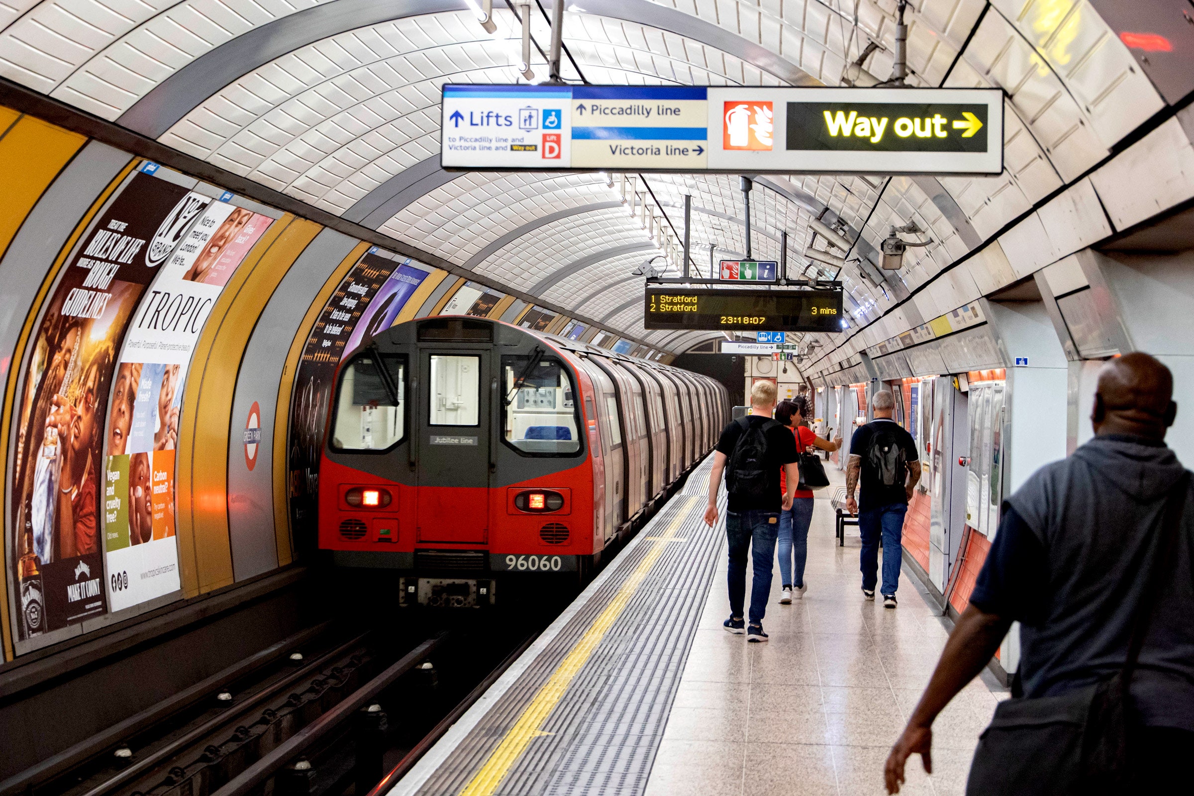 AI Surveillance Testing in London Underground